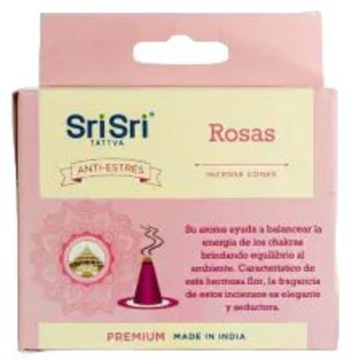 Inciensos Antiestres Rosas Sri Sri