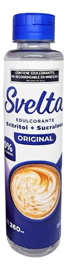 Edulcorante Original Eritritol + Sucralosa x 260 cc = Svelta