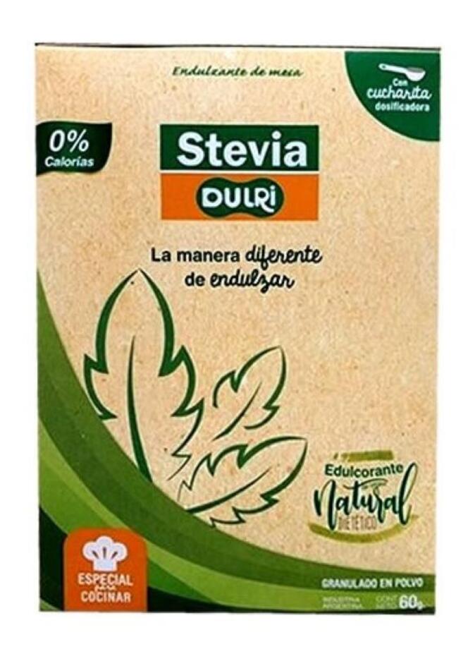 Stevia Natural en Polvo x 60 gr Dulri