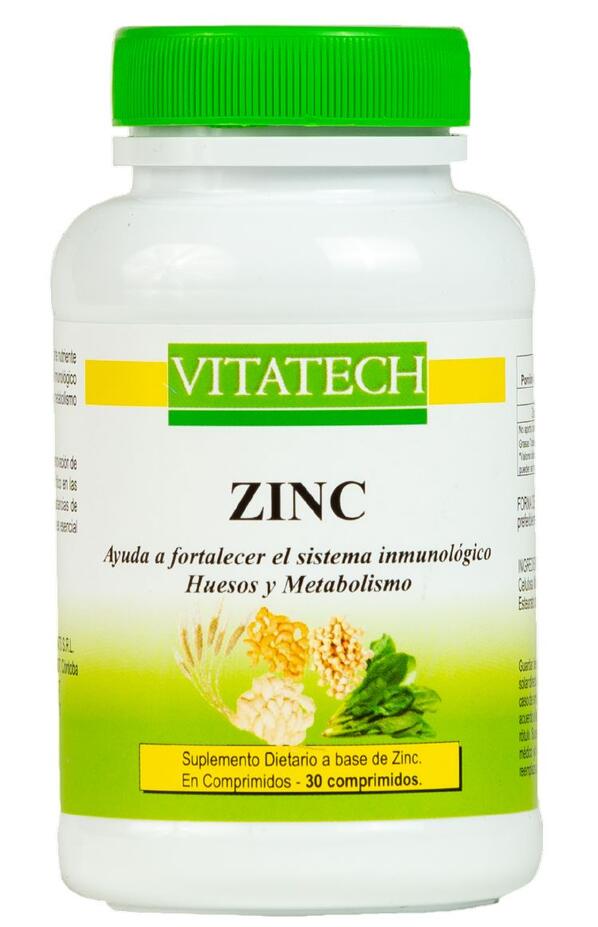 Zinc x 30 comp = Vitatech
