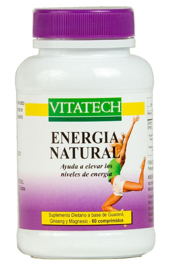 Energia Guarana + Ginseng x 60 comp = Vitatech