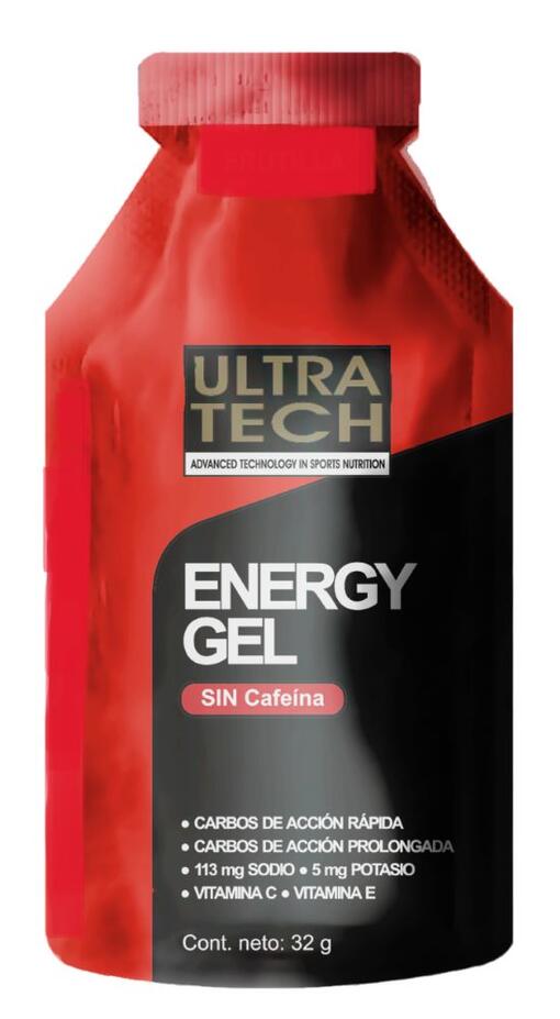 Energy Gel x 32 g Frutos Rojos x 12 unid = Ultra Tech