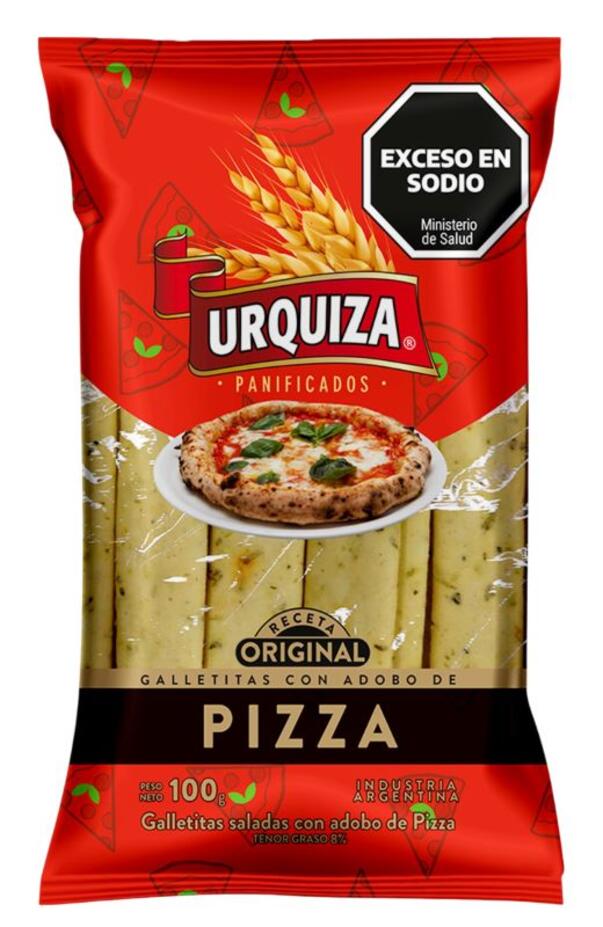 Tablitas sabor Pizza x 100 gr - Urquiza
