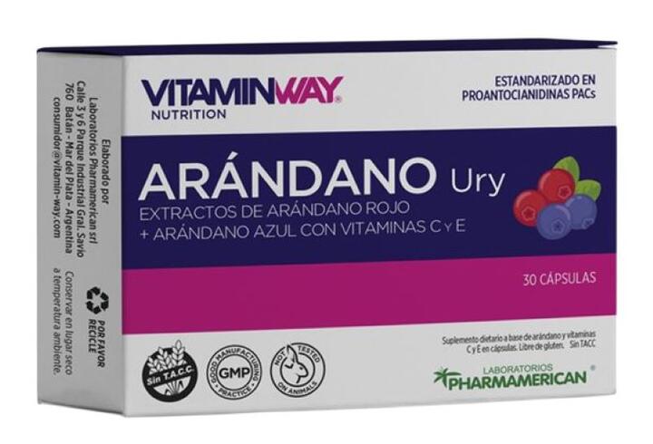 Arándano Ury x 30 caps Vitamin Way