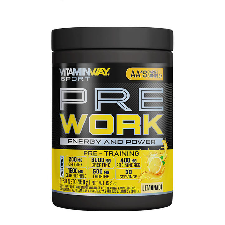 Pre Work Lemonade x 450 gr Vitamin Way