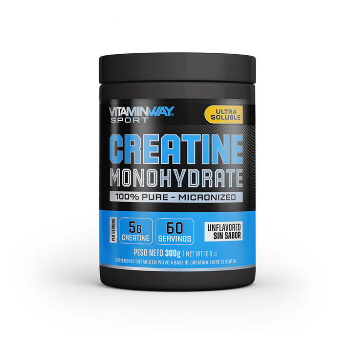 Creatina Monohidrato Sport sin sabor x 300 gr Vitamin Way