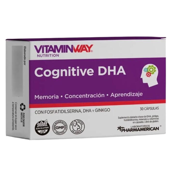 Cognitive DHA x 30 caps Vitamin Way