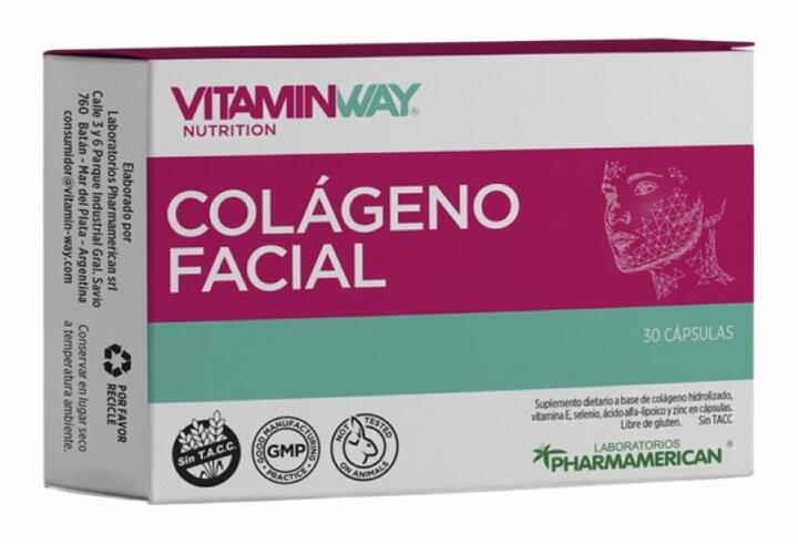 Colágeno Facial x 30 caps Vitamin Way