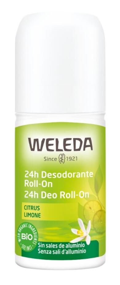 Desodorantes Roll on Citrus x 50 cc Weleda