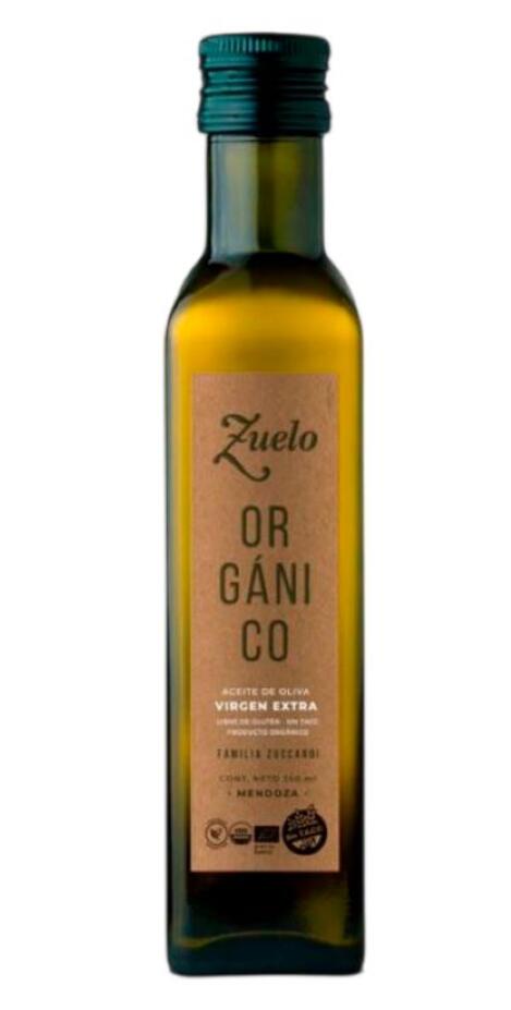 Aceite de Oliva Orgánico Virgen Extra x 250 cc Zuelo