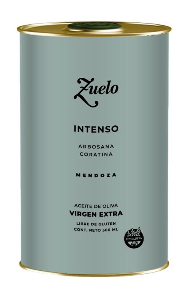 Aceite de Oliva Intenso Virgen Extra Lata x 500 Zuelo